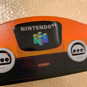 Daiei Hawks Nintendo 64 set with N64Digital kit (HDMI + RGB) - compatible with JP and US games