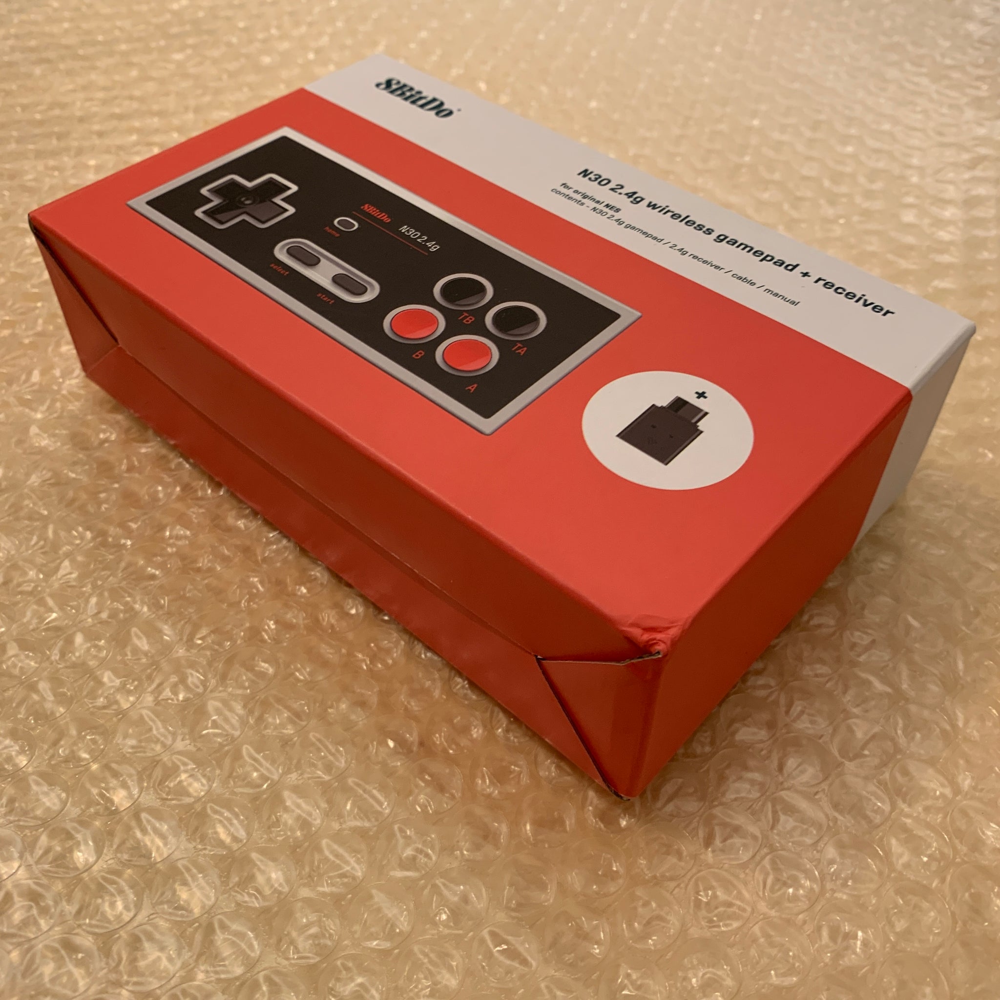 Wireless Famicom Controller NESRGB (V4) AV Famicom set with wireless controller and NES adapter ...