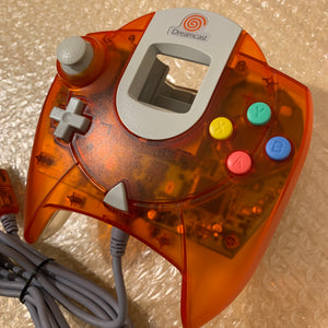 Clear Orange Dreamcast set - Region free