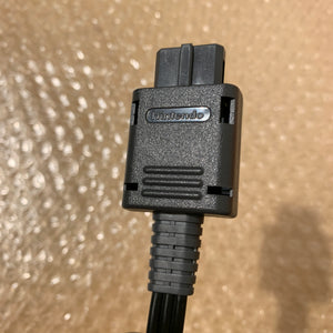 Orange Gamecube with Gameboy Player, S-Video cable + Picoboot
