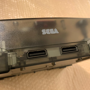 “This is Cool” Skeleton Sega Saturn set with Fenrir ODE kit + FRAM Memory and RGB cable