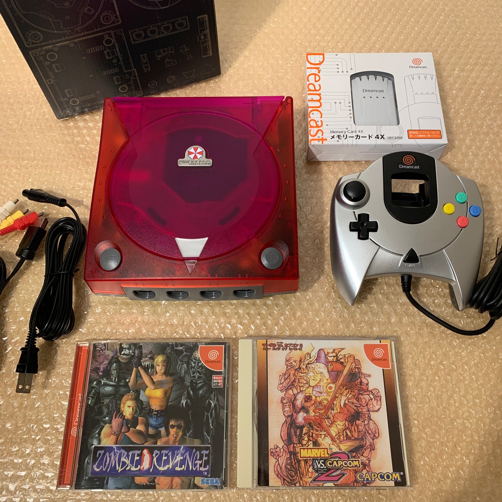 Dreamcast set with DCDigital HW2 - Region free