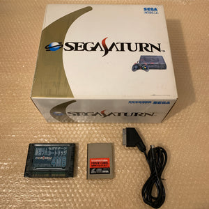 “This is Cool” Skeleton Sega Saturn set with Fenrir ODE kit + FRAM Memory and RGB cable