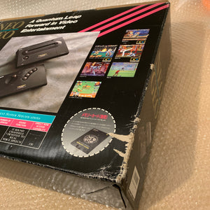 NeoGeo AES System set in box - Universe bios / RGB fix / FRAM Memory Card
