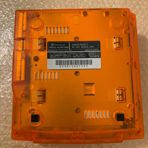 Clear Orange Dreamcast set - Region free
