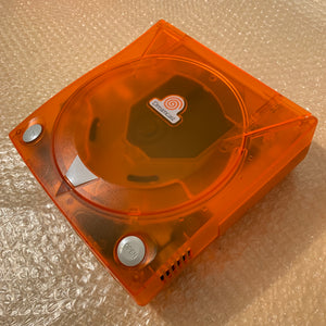 Clear Orange Dreamcast set - Region free
