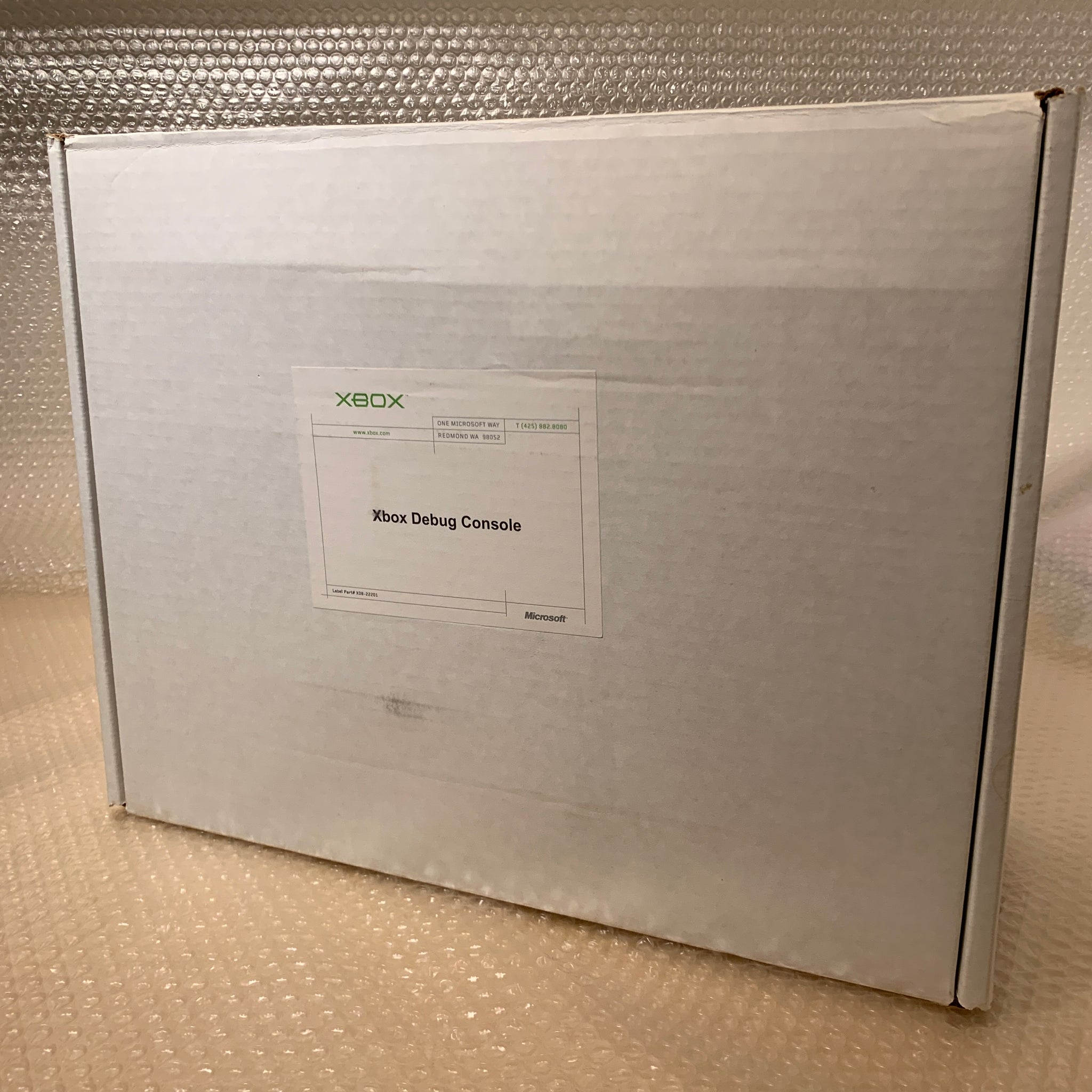 Debug Kit Boxed Xbox Debug Kit set with High Definition AV Pack - RetroAsia