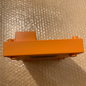 Orange Gamecube with Gameboy Player, S-Video cable + Picoboot