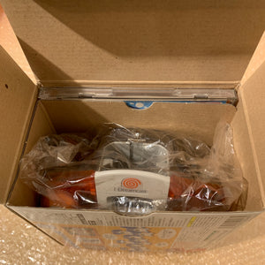 Clear Orange Dreamcast set - Region free