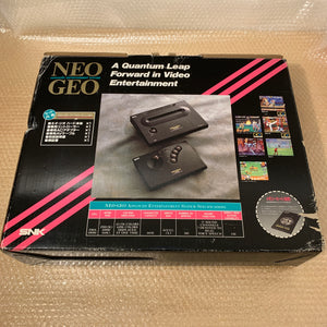 NeoGeo AES System set in box - Universe bios / RGB fix / FRAM Memory Card