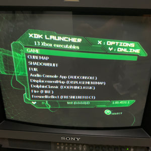 Boxed Xbox Debug Kit set with High Definition AV Pack