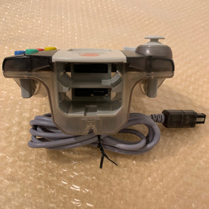 Region-free Dreamcast set with official clear black top case