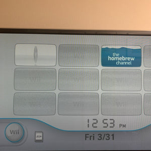 Wii System with AVE-HDMI kit