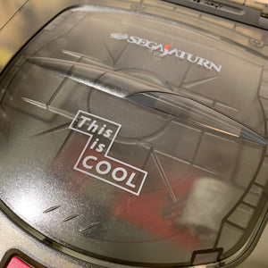 Sega Saturn “This is Cool” set with Fenrir ODE kit - FRAM Memory / RGB cable