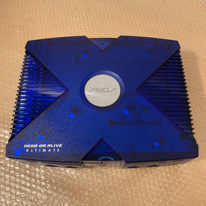 Xbox Dead or Alive "Kasumi-chan" Clear Blue set with XboxHD+ and 128mb RAM