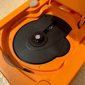 Orange Gamecube with Gameboy Player, S-Video cable + Picoboot