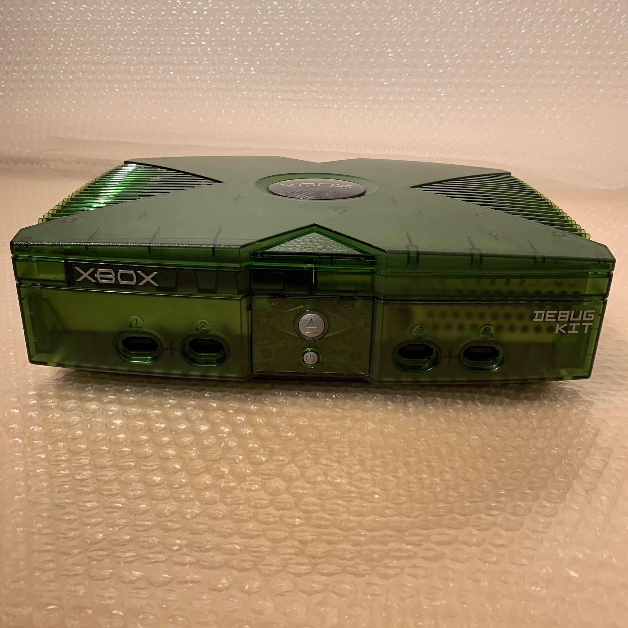 Boxed Xbox Debug Kit set with High Definition AV Pack - RetroAsia