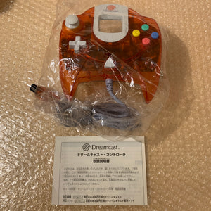 Clear Orange Dreamcast set - Region free