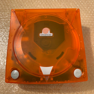 Clear Orange Dreamcast set - Region free
