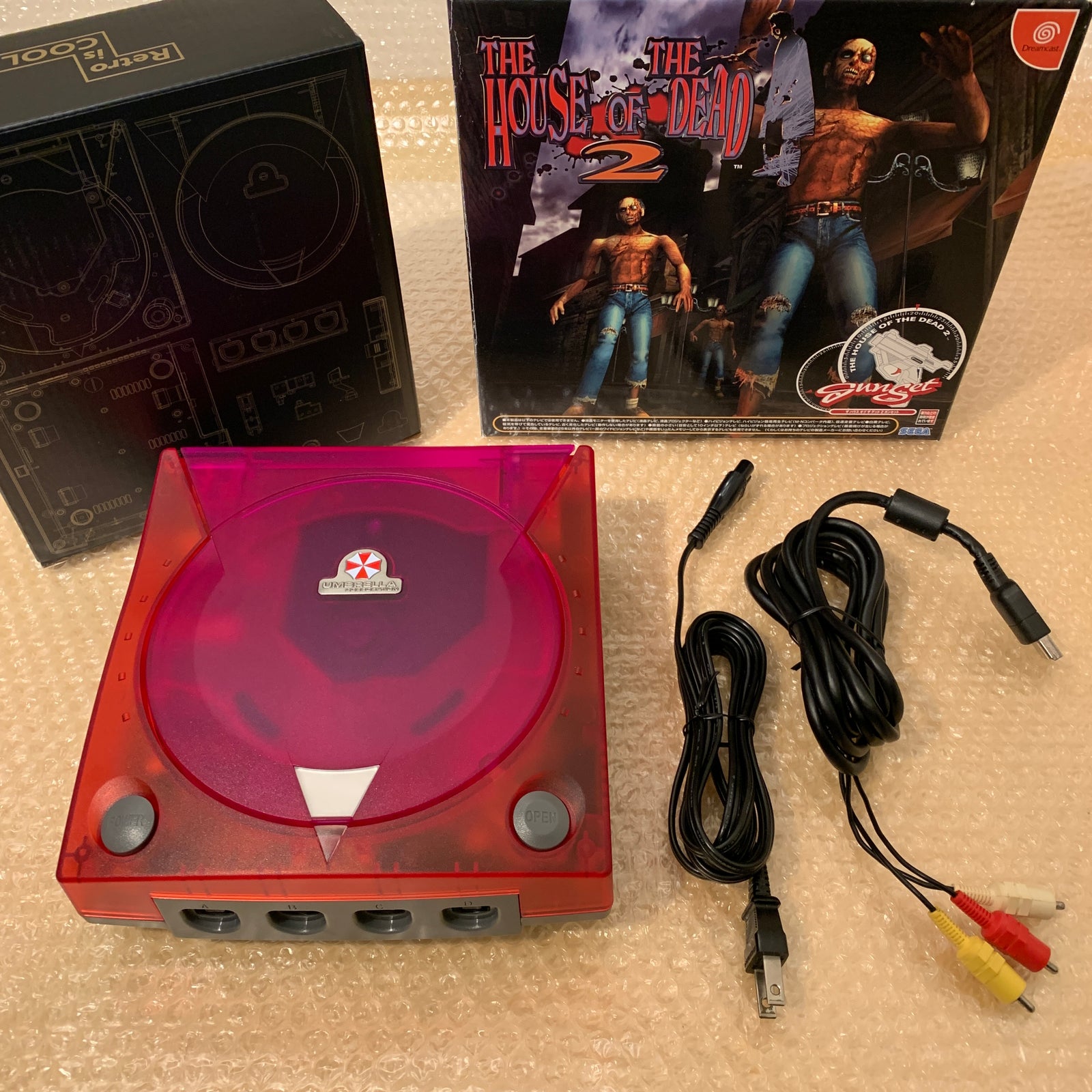 Bio Hazard Dreamcast set with Gun - Region free