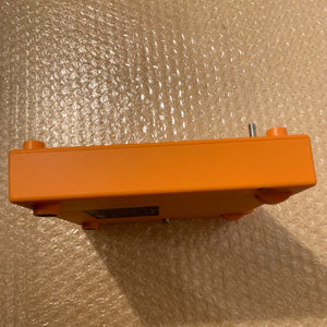 Orange Gamecube with Gameboy Player, S-Video cable + Picoboot