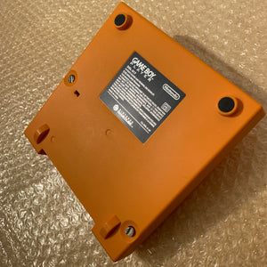Orange Gamecube with Gameboy Player, S-Video cable + Picoboot